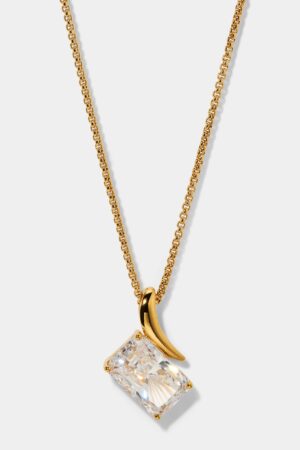 PHENOM EMERALD PENDANT NECKLACE