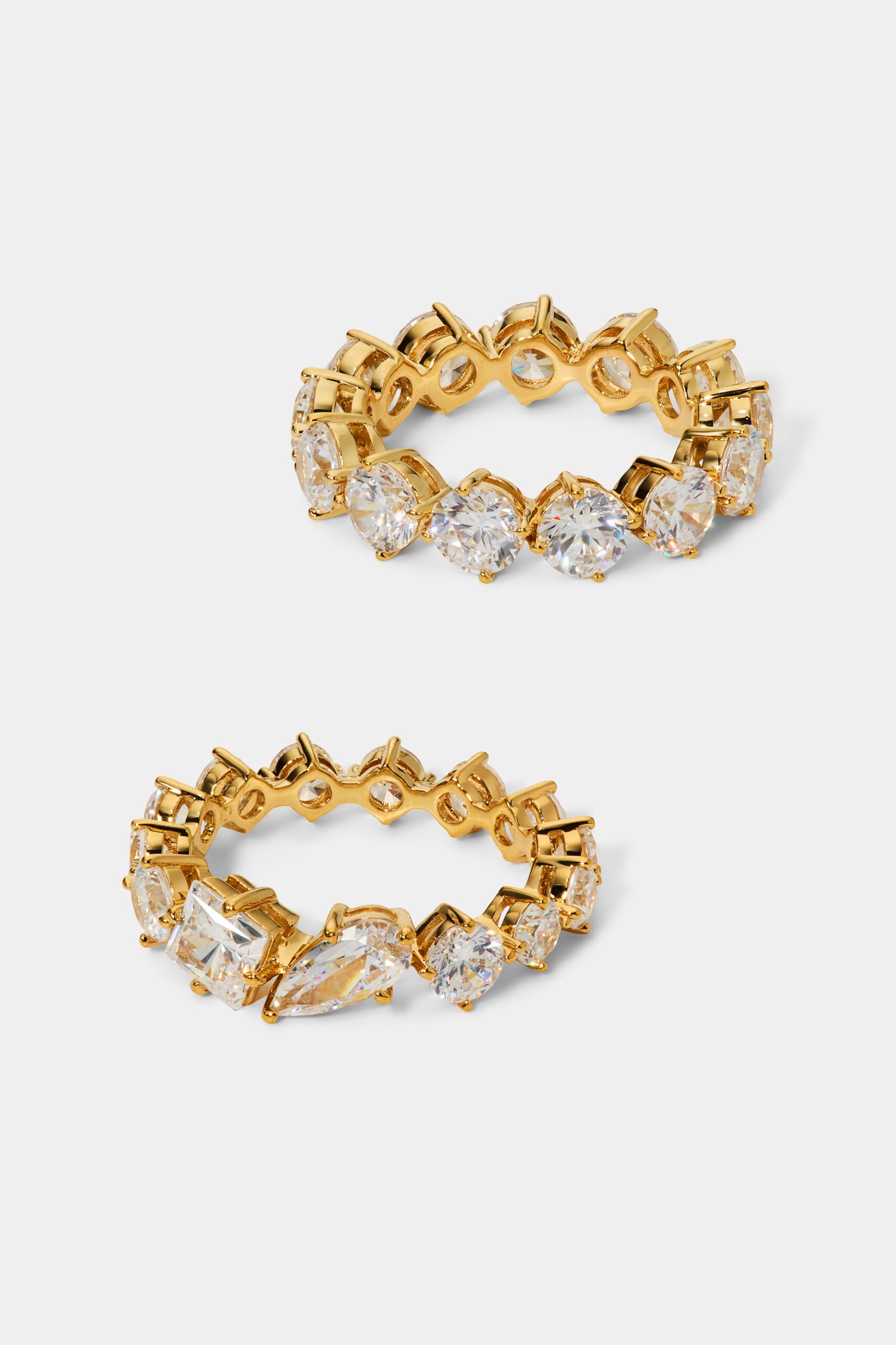 LUCIA MIXED CZ RING SET - Image 3