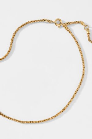 BRUNCH ROPE CHAIN ANKLET