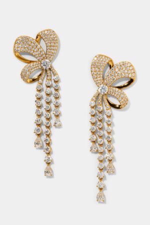 EROS RIBBON CHANDELIER EARRINGS